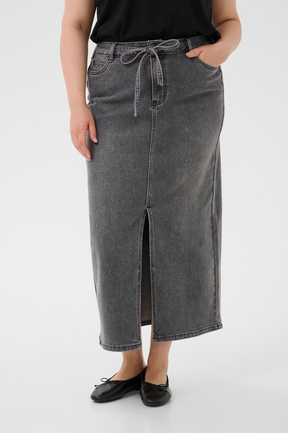 KCALLY DENIM SKIRT