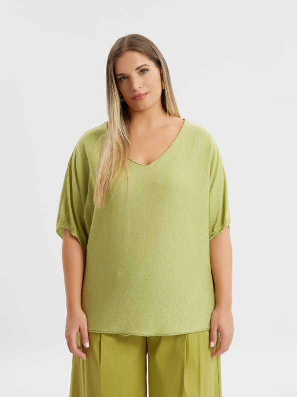 KNIT V-NECK