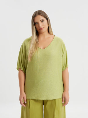 KNIT V-NECK