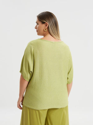 KNIT V-NECK