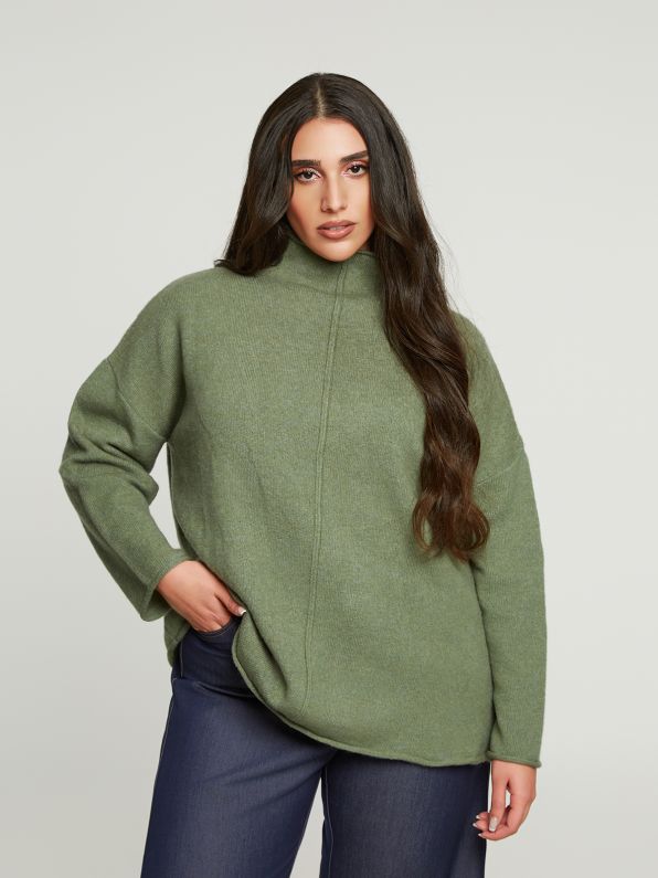 KNIT HIGH NECK