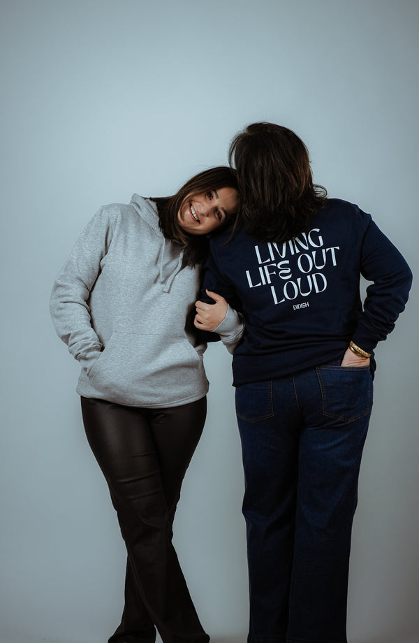 LIVING OUT LOUD SWEATSHIRT