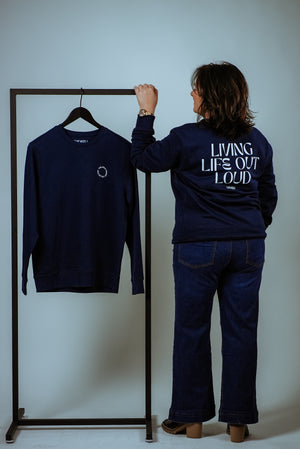 LIVING OUT LOUD SWEATSHIRT