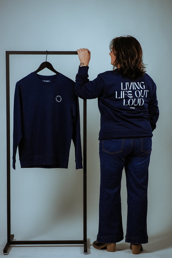 LIVING OUT LOUD SWEATSHIRT