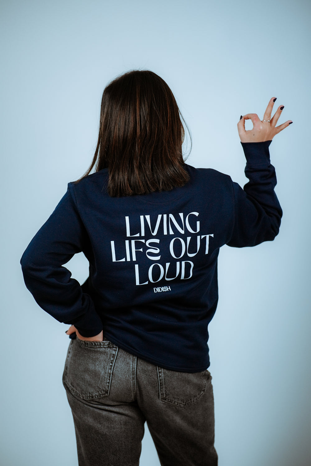 LIVING OUT LOUD SWEATSHIRT