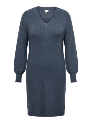 CARKATIA V-NECK DRESS KNT