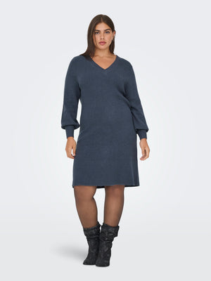 CARKATIA V-NECK DRESS KNT