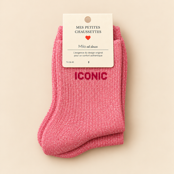GLITTER SOCKS - ICONIC