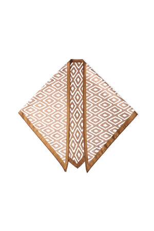 TRIANGLE SILKY SCARFS
