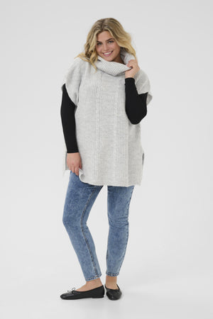 KCMALA KNIT PONCHO