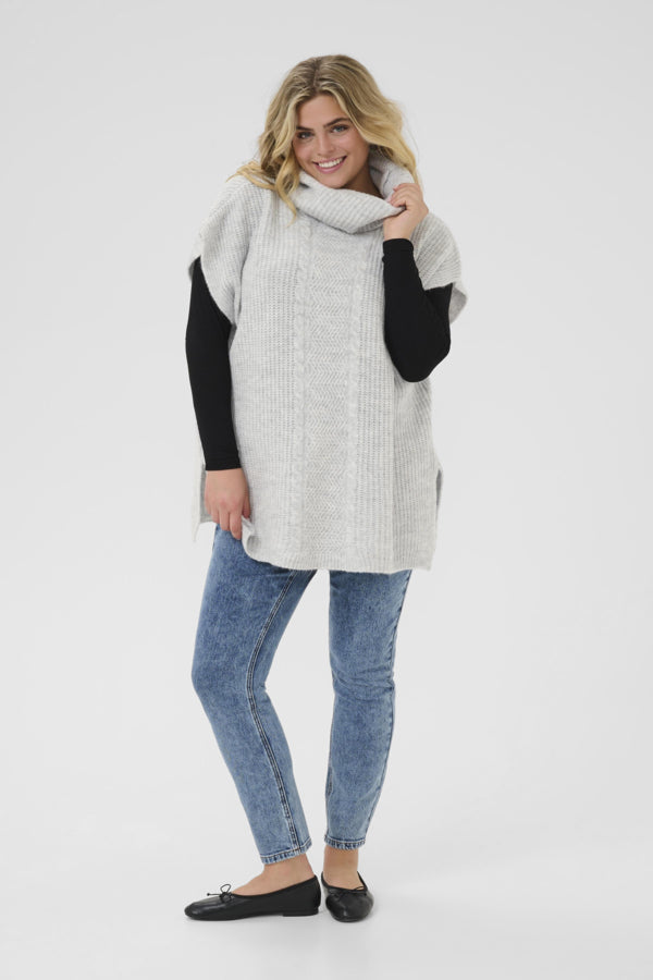 KCMALA KNIT PONCHO