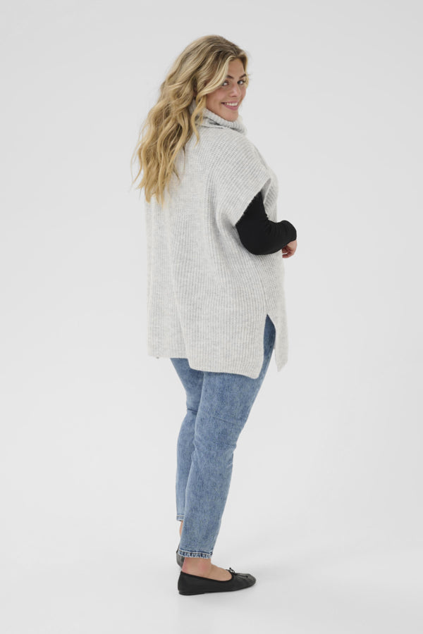 KCMALA KNIT PONCHO