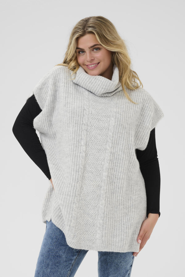 KCMALA KNIT PONCHO