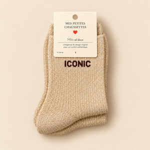 GLITTER SOCKS - ICONIC