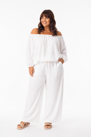 LINEN TOP