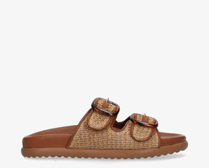 LILIA BUCKLE RAFFIA