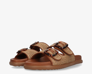 LILIA BUCKLE RAFFIA