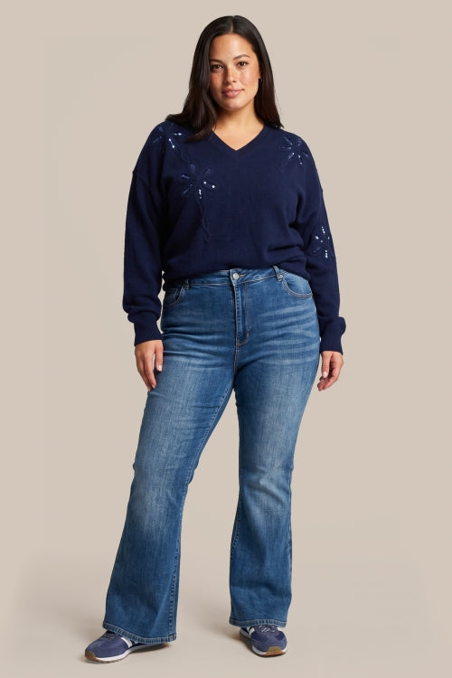 YORI PULLOVER - Midnight Blue