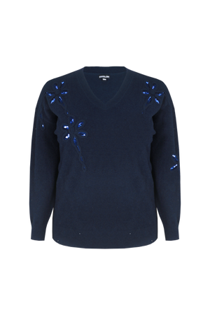 YORI PULLOVER - Midnight Blue