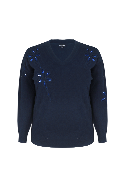 YORI PULLOVER - Midnight Blue