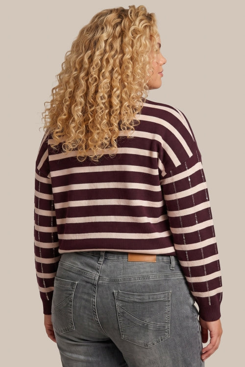 RIVAN PULLOVER - Wine Red