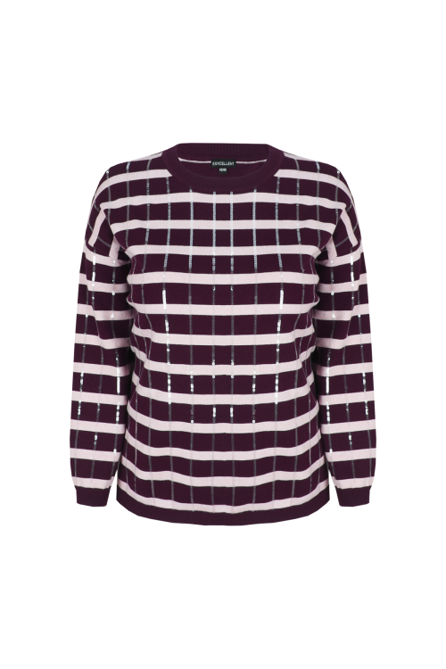 RIVAN PULLOVER - Wine Red