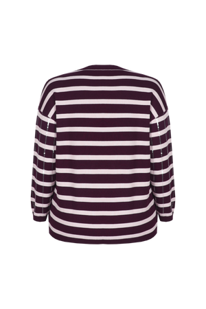 RIVAN PULLOVER - Wine Red