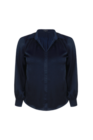 NYSARA BLOUSE - Midnight Blue