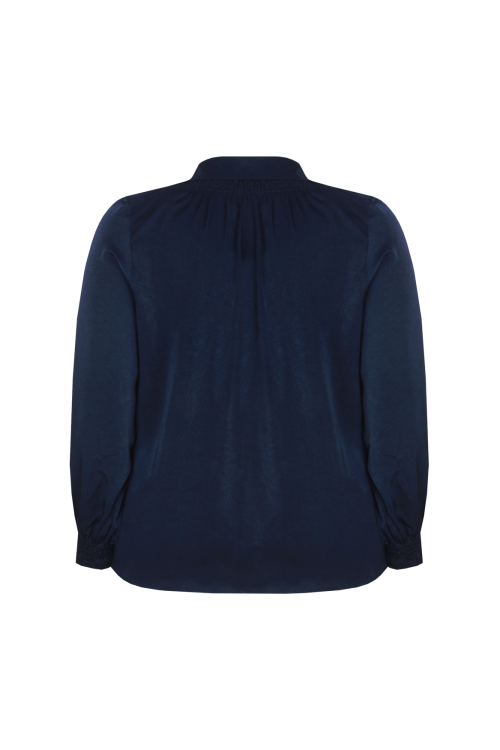 NYSARA BLOUSE - Midnight Blue