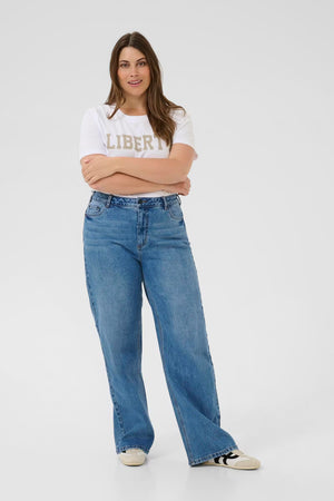 KCLEOANA WIDE LONG JEANS