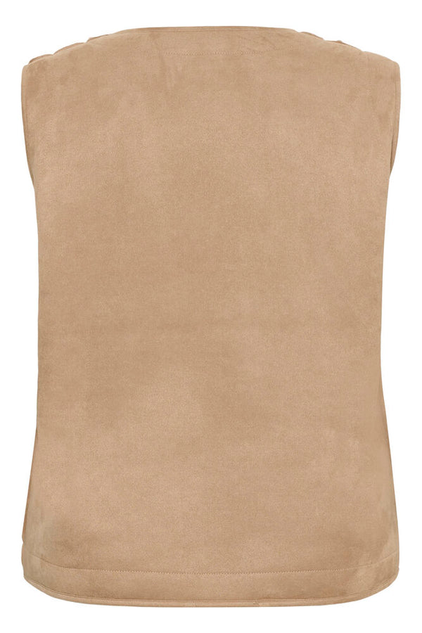 KCLINNEA REVERSIBLE TEDDY VEST
