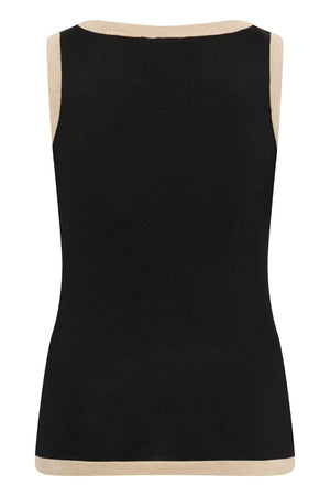 KCLIZZY CONTRAST KNIT TOP