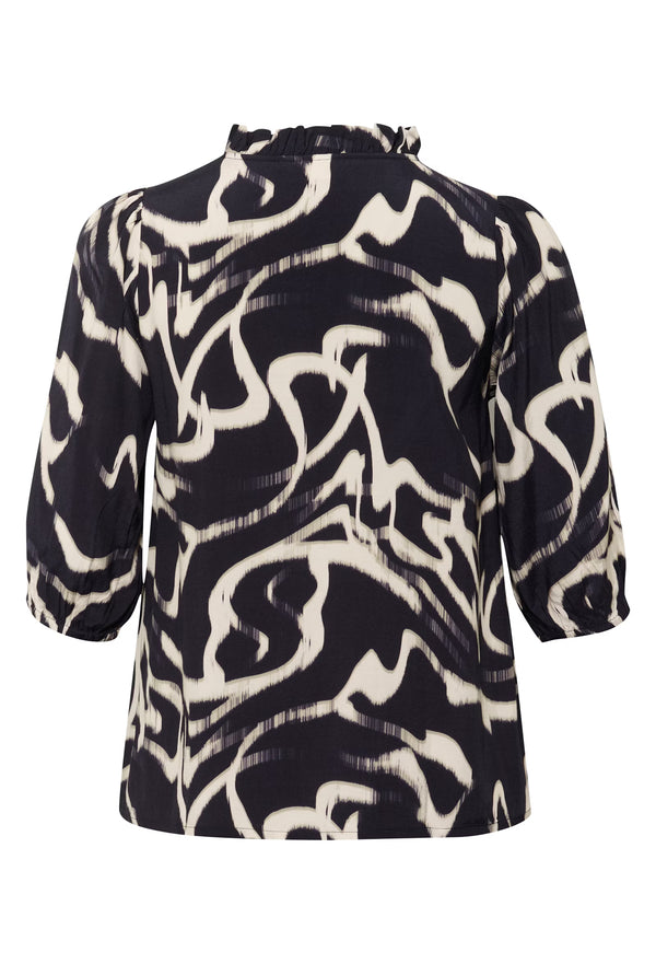 KCMAREN FRILL BLOUSE