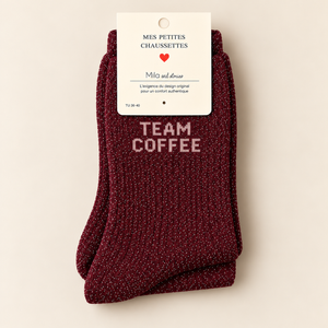 GLITTER SOCKS - TEAM COFFEE