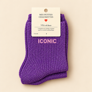 GLITTER SOCKS - ICONIC