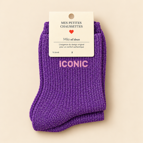 GLITTER SOCKS - ICONIC