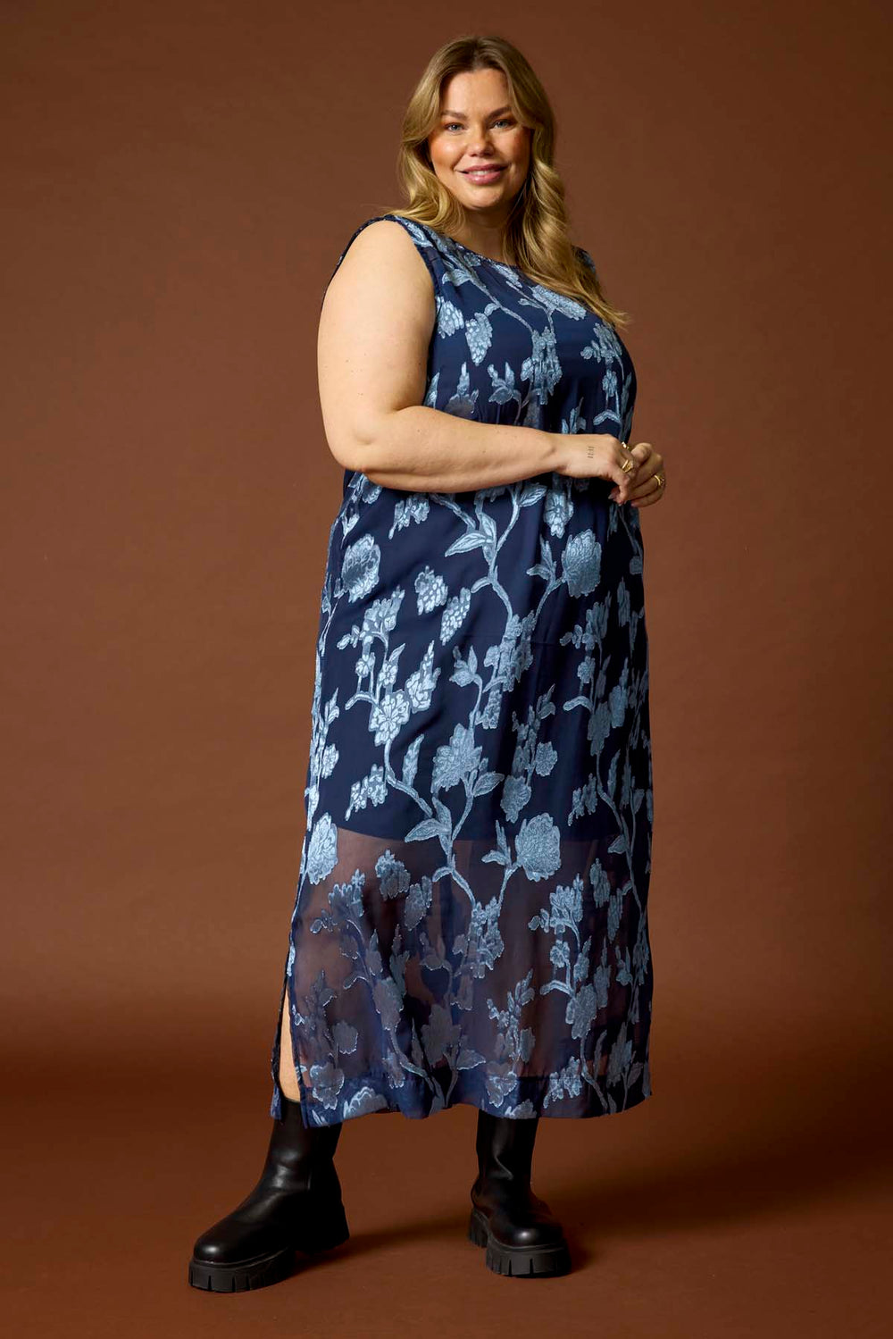 ANY-UNDER SLIP DRESS