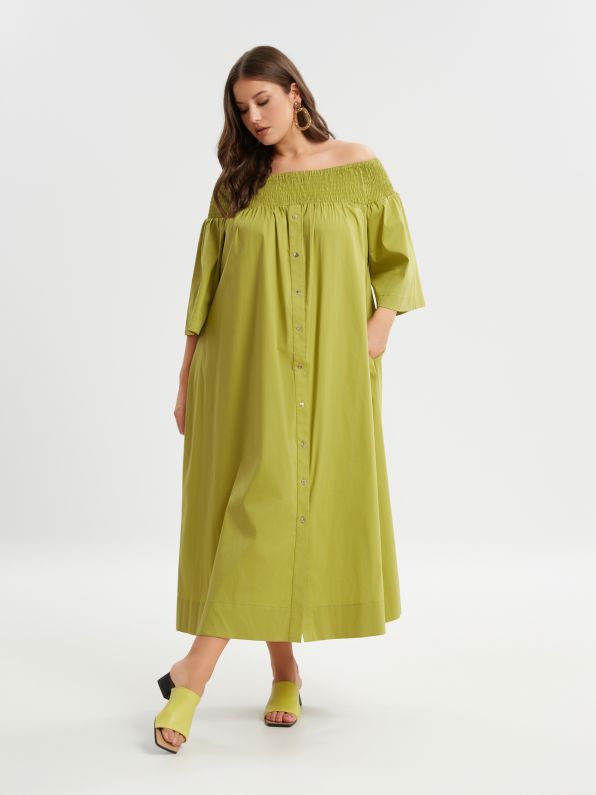 DRESS OFF SHOULDER