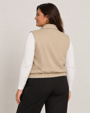 CARLISSY ZIPPER VEST