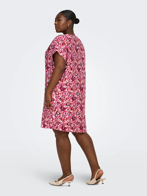 CARHAVANA SHORT V-NECK DRESS