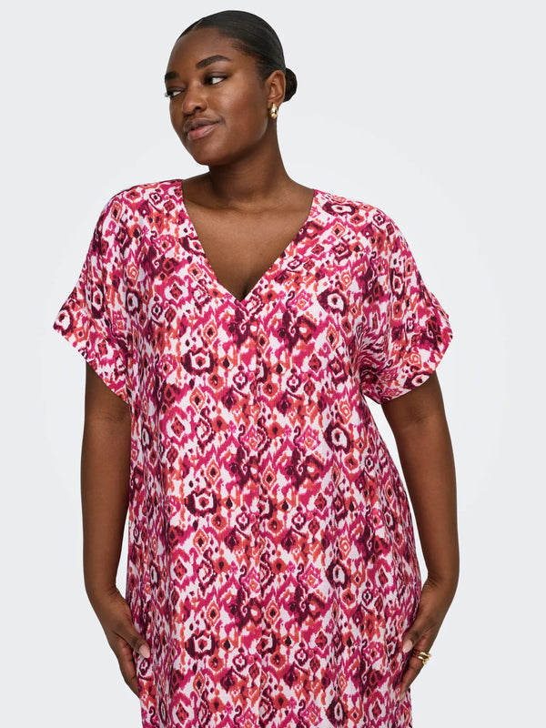 CARHAVANA SHORT V-NECK DRESS