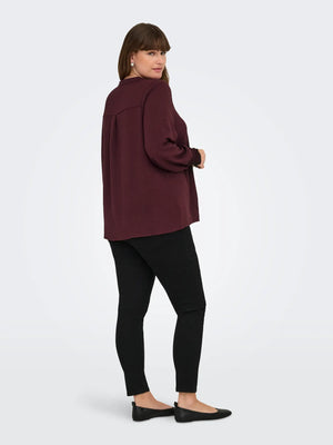 CARMETTA V-NECK BLOUSE NOOS