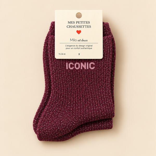 GLITTER SOCKS - ICONIC