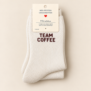 GLITTER SOCKS - TEAM COFFEE