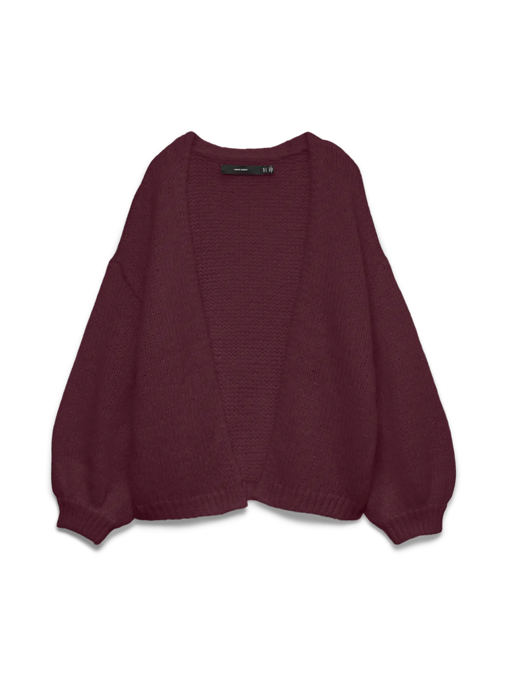 VMCMAYBE OPEN CARDIGAN - Bordeaux