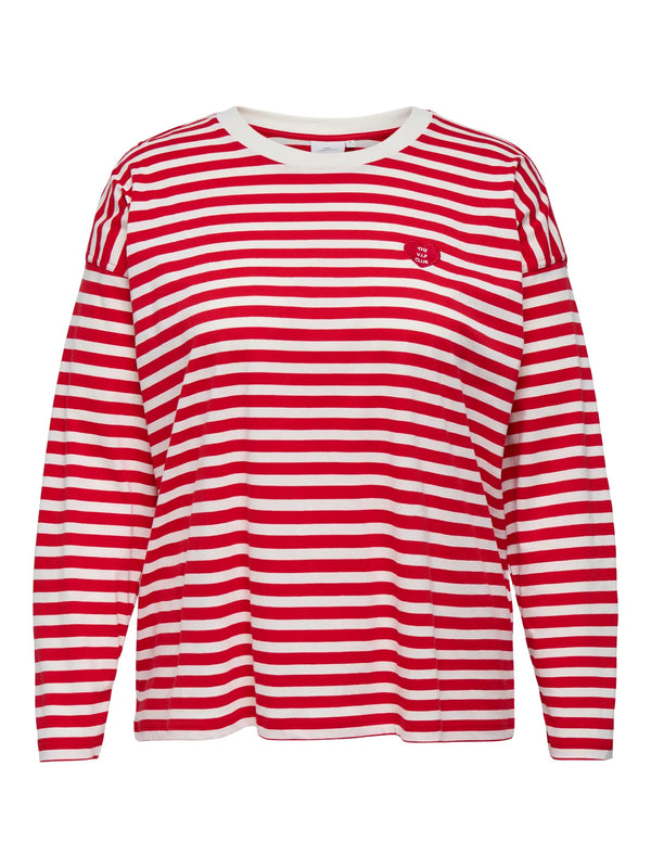 CARLIVINA O-NECK LS SHIRT