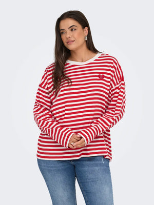 CARLIVINA O-NECK LS SHIRT