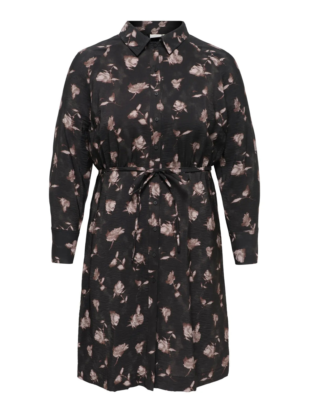 CARCARRIE SHIRT MIDI DRESS - Black