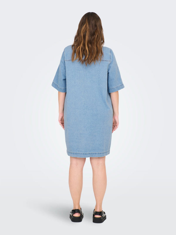 CARBELLE BUTTON KNEE DRESS