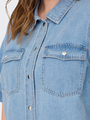 CARBELLE BUTTON KNEE DRESS